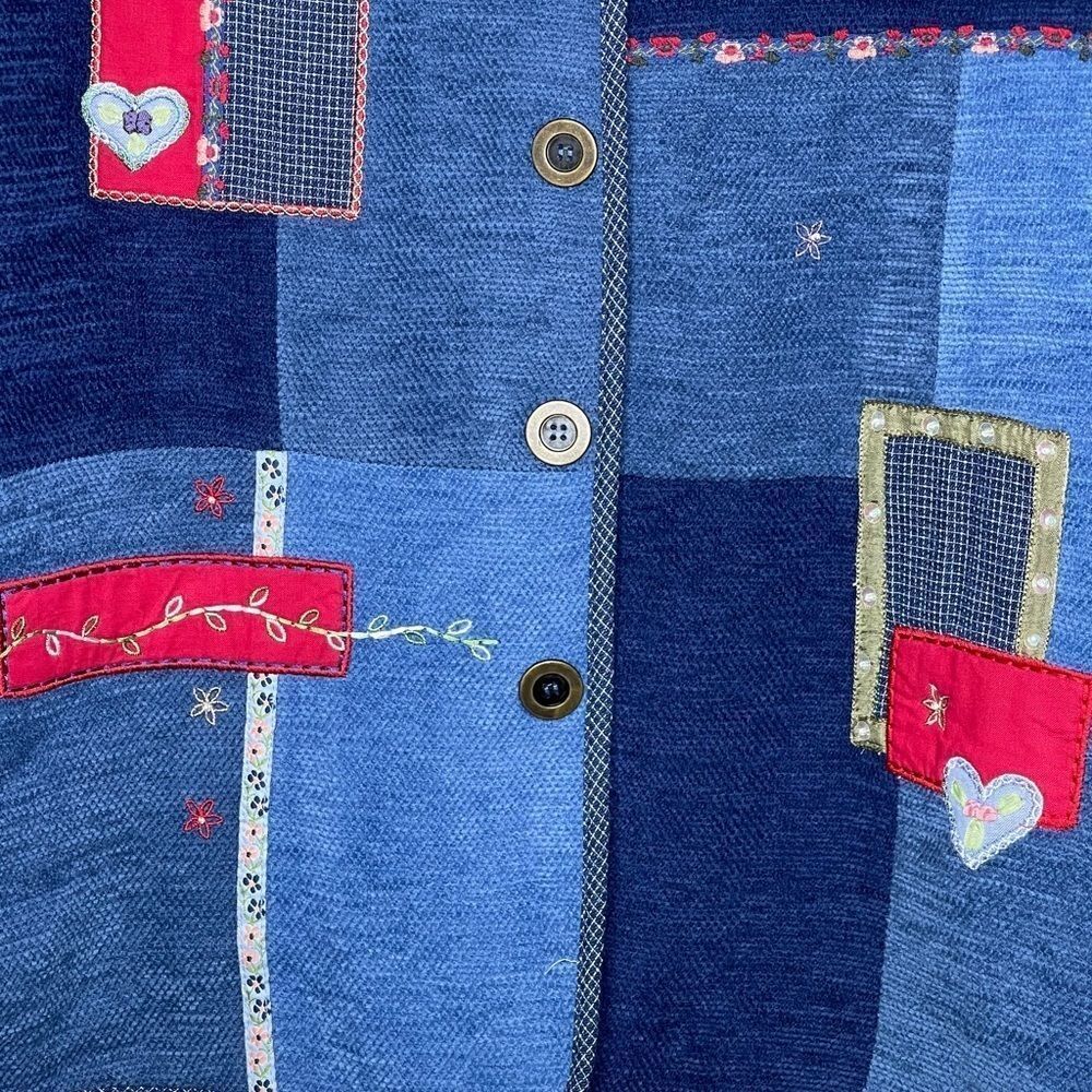 Vintage Koret Denim Patchwork Jacket - image 7